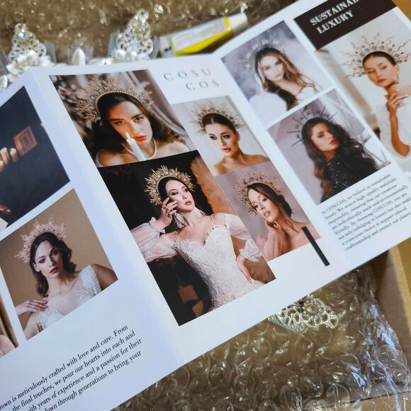 Medieval Fantasy Angel Women's multi-Hair-accessories - Picture 2 of 4